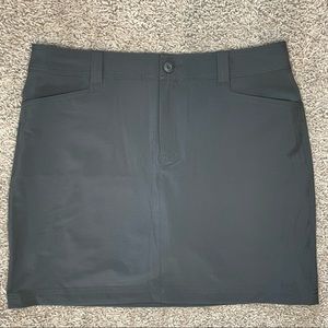 Eddie Bauer Gray Golf Skort Adventurer Athletic Outdoor Size 10